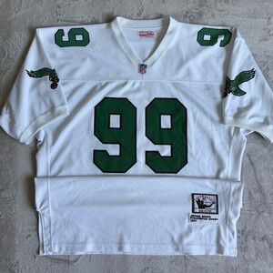 Mitchell & Ness Philadelphia Eagles Jerome Brown 1991 White Jersey 99 Mens XL